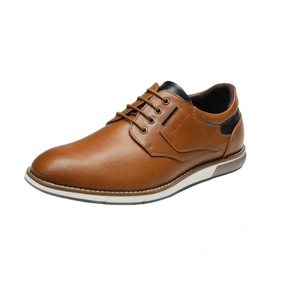 NWOT Bruno Marc Men's Casual Dress Oxfords Shoes Business Formal Derby Sneakers‎